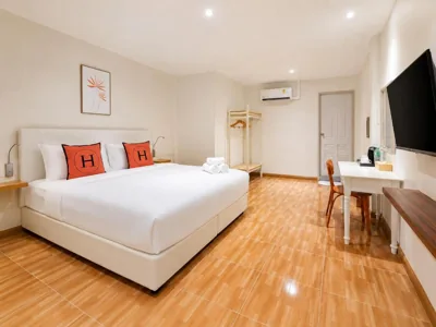 Habitación doble Deluxe sin ventana — Horange Phuket Town